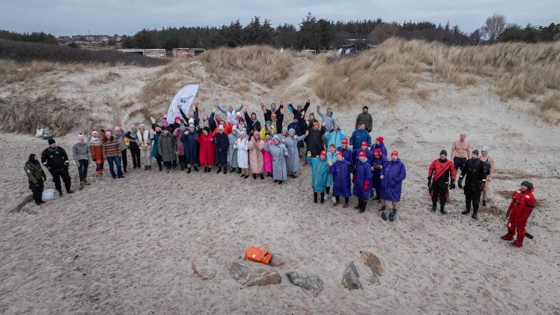 Rekordmange Deltagere Ved Skagen Vinterbader Festival