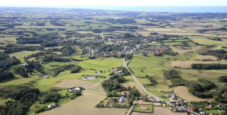 Bjergby. Foto: Hans Hunderup.