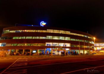 Color Lines terminal på Hirtshals Havn. Foto (arkiv): Jens Kranen.