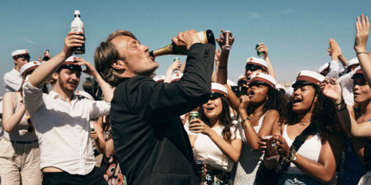 Scene fra filmen Druk.