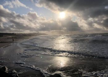 Havet ved Husmoderstranden i Hirtshals. Foto (arkiv): Martabolette Stecher.