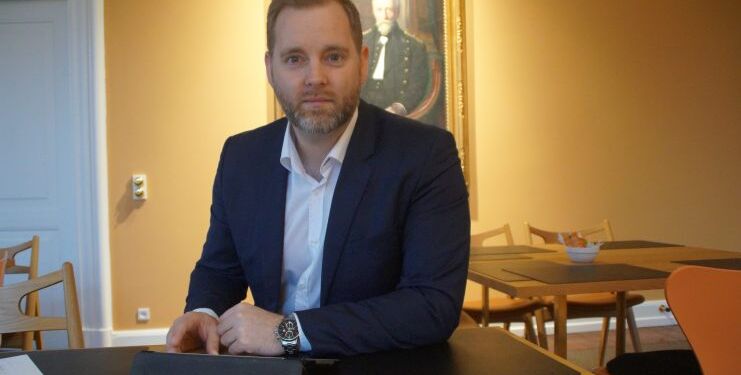Kasper Maarup Andersen er ny direktør hos Forsvarets Kantiner. Foto: Arkiv.