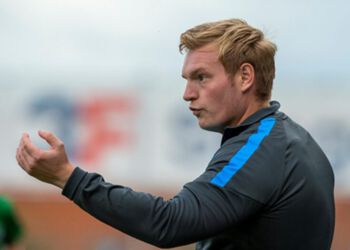 Cheftræner Niclas Hougaard stopper hos Fortuna. Foto (arkiv): Jess Madsen.