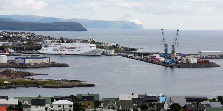 horshavn på Færøerne. Foto: Arkiv.