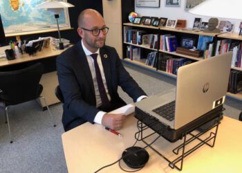 Mødet med fødevareministeren var virtuelt. Foto: Arkiv.