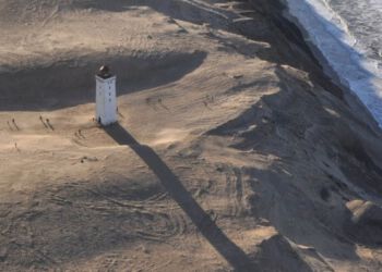 Området omkring Rubjerg Knude Fyr indbyder til indre ro og en naturoplevelse af de helt store. Foto: Hans Hunderup.