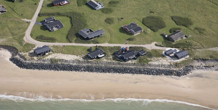 Stranden ved Skallerup. Foto: Hans Hunderup.