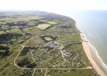 Stranden ved Skallerup Seside Resort. Foto (arkiv): Hans Hunderup.