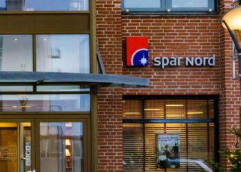 Spar Nord i Hjørring. Foto: Arkiv.