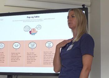 Diabetessygeplejerske Signe Buch. Foto: Ivan Hansen.