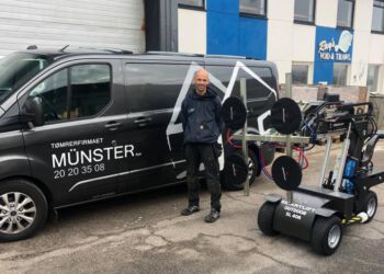 Tømrermester Anders Münster. Foto: Arkiv.