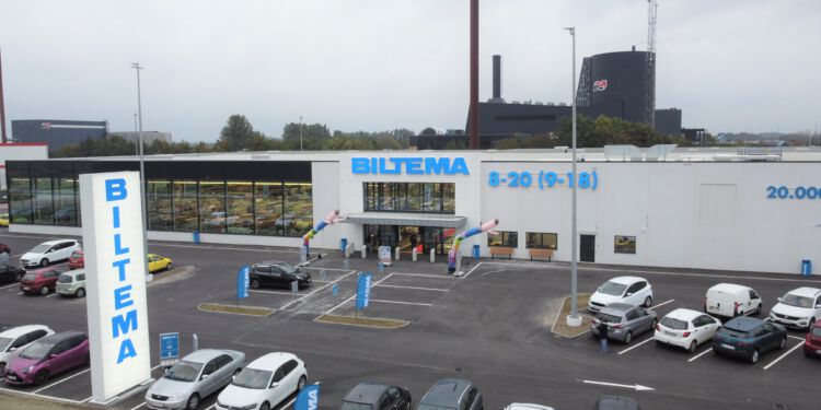 Biltema i Hjørring. Foto: Arkiv.