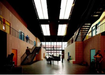 Visualisering af Kulturskolen i Hjørring.