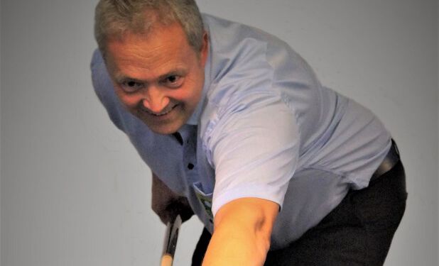Michael Fischer fra Sindal Billard Klub.