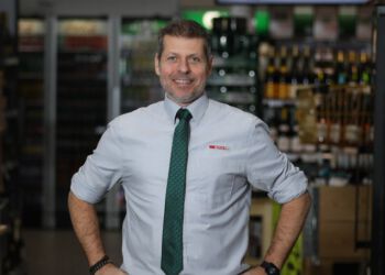 René Ejstrup Larsen fra Spar i Hirtshals. Foto: Fotografen Hirtshals.