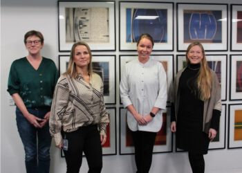 Ingelene Schelde, Line Hessellund, Mia Jakobsen og Vibeke Haaning.