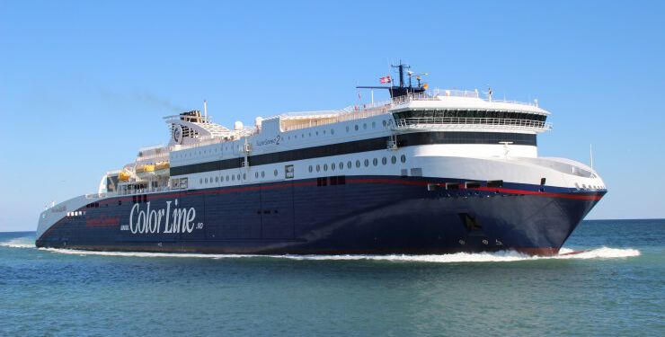 Den ene af Color Lines to SuperSpeed. Foto: Arkiv.