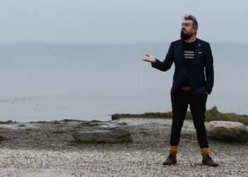 Michael Vajhøj på Leret i Hirtshals. Foto (arkiv): Maria Bjørn Vajhøj.