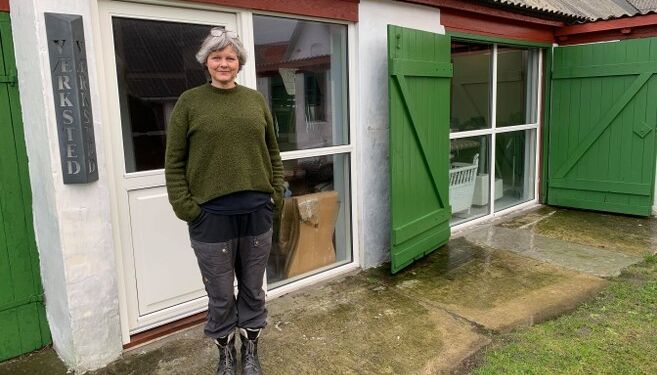 Potteager Joan Grønfeldt. Foto (arkiv): Niels Skipper.