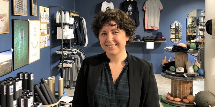 Kristina Lund Johansen fra Lund Interiør i Hirtshals. Foto: Arkiv.