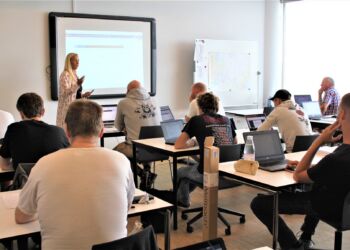 Studerende på Skipperskolen. Foto (arkiv): Martec Skagen.