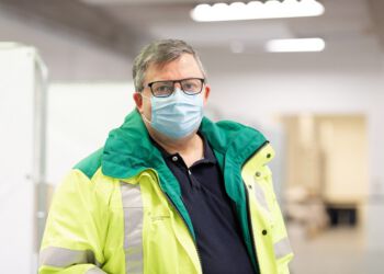 Jan Nybo er chef for regionens COVID-19 testindsats. Foto: Line Bloch.