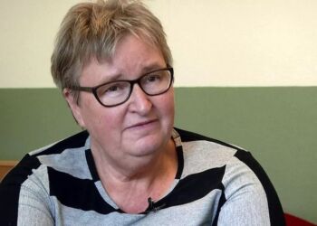 Pia Schnoor hos Vrå Højskole. Foto: Christian Aagaard Henriksen.