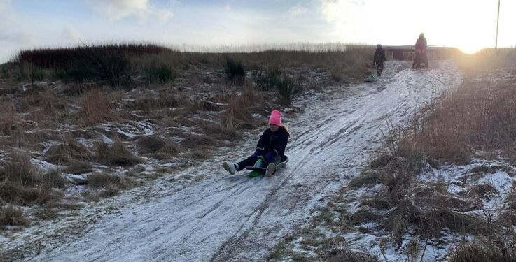 Her er det djævlebakken i Hirtshals. Foto: Arkiv.