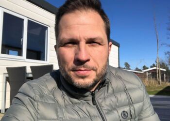 Kasper Wæhrens hos Tannisby Camping. Foto: Arkiv.