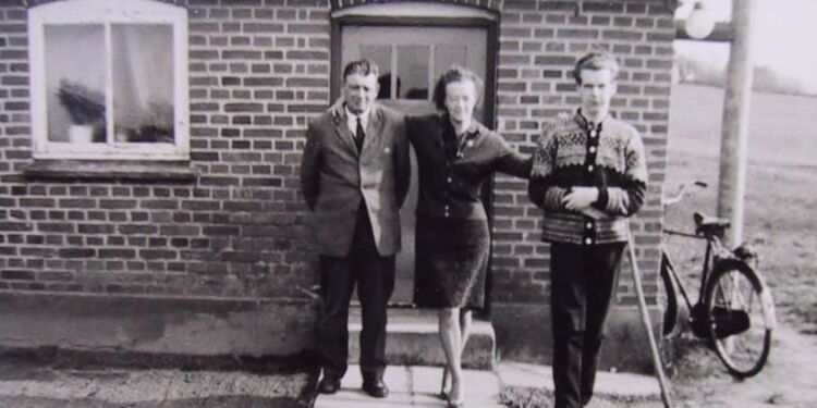 Huset på Lørslevvej, kaldet ”Lokomotivet”, hvor FK Clarkfeldt boede.