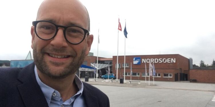 Rasmus Prehn ved et tidligere besøg i Hirtshals. Foto: Arkiv.