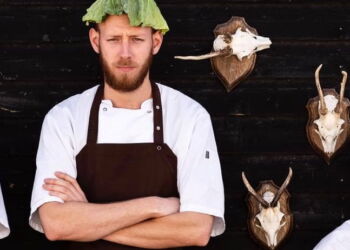 Simon Emil Christensen er den gastronomiske troldmand hos Restaurant Abstrakt.