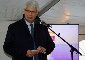 Anker Laden-Andersen er bestyrelsesformand hos Hirtshals Havn. Foto (arkiv): Kurt Prentow.