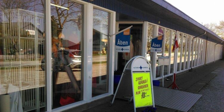 Blå Kors i Bindslev. Foto: Arkiv.