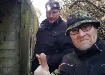 Peter Jensen og Flemming Hammer fra Bunkegruppen Hirtshals. Foto: Arkiv.