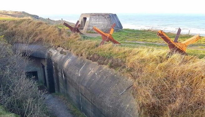 Radarbunkeren ved Hirtshals Fyr. Foto: Arkiv.