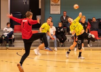 Magnus Rasmussen trådte i karakter som topscorer hos Elitesport Vendsyssel. Foto (arkiv): Casper Nellemann.