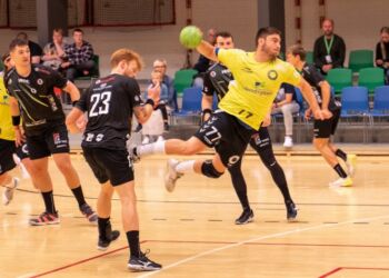 Steffan Stollig var bedste mand hos Elitesport Vendsyssel i både angreb og forsvar. Arkivfoto: Kristian Hedegaard.