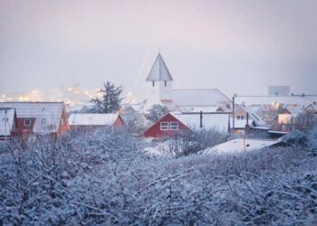 Hirtshals Kirke. Foto (arkiv): Vidmantas Franc.