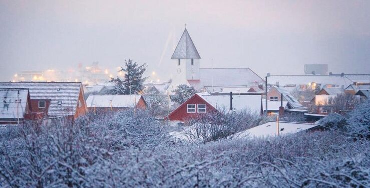 Hirtshals Kirke. Foto (arkiv): Vidmantas Franc.