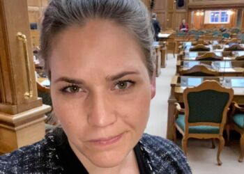 Digitaliseringsminister Marie Bjerre fra Venstre. Foto: Arkiv.