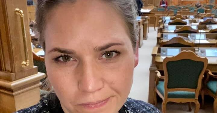 Digitaliseringsminister Marie Bjerre fra Venstre. Foto: Arkiv.