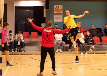 Mikkel Krogshede scorede fire mål for Elitesport Vendsyssel. Foto (arkiv): Casper Nellemann.