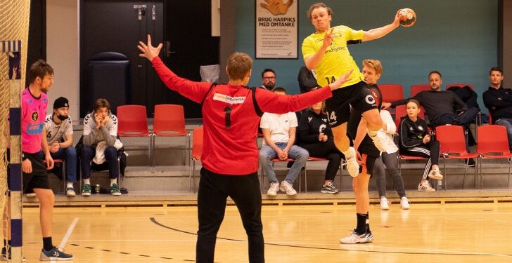 Mikkel Krogshede scorede fire mål for Elitesport Vendsyssel. Foto (arkiv): Casper Nellemann.