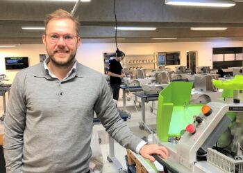 Adm. direktør Olav Bjørn Jørgensen, der gør klar til at flytte Turf Tank fra Hjørring om et års tid.