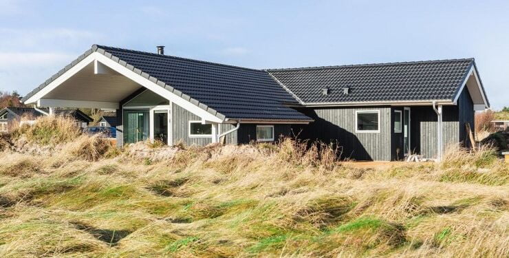 Her er det et sommerhus hos det lokale udlejningsbureau V∙Kysten. Foto: Arkiv.