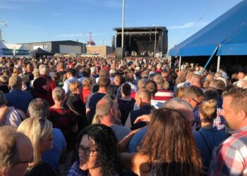 Musik Under Trappen i Hirtshals. Foto: Arkiv.