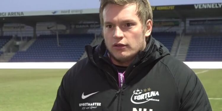 Fortuna Hjørrings træner Niclas Hougaard.