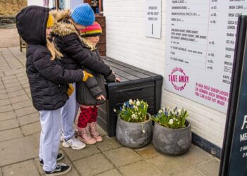 Stenskattejagten starter ved Hirtshals Fiskehus på Sydvestkajen. Foto: Arkiv.