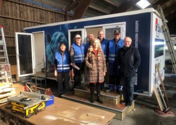 Turistforeningen nye vogn til servicering af turisterne i Hirtshals. Foto: John Kongerslev.